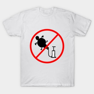 Do not inflate platypus. T-Shirt